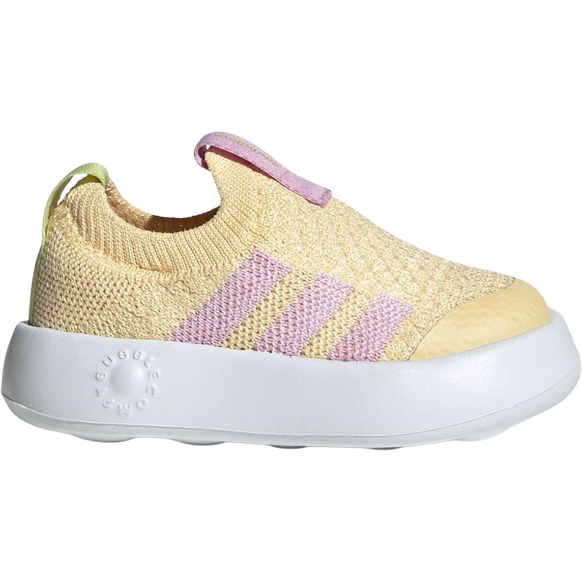 Image of Adidas Bubblecomfy Shoe - Toddlers' Orange Tint/Bliss Lilac/Pulse Lime, 9.0