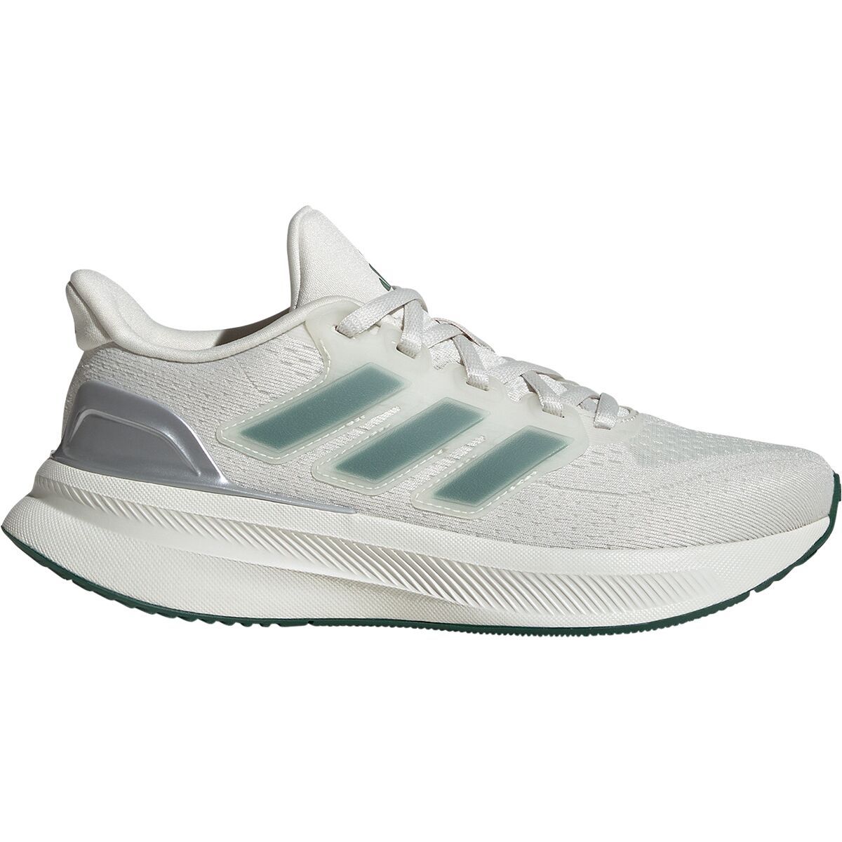Adidas Ultrarun 5 Shoe - Kids' Orbit Grey/Collegiate Green/Silver Met., 5.0