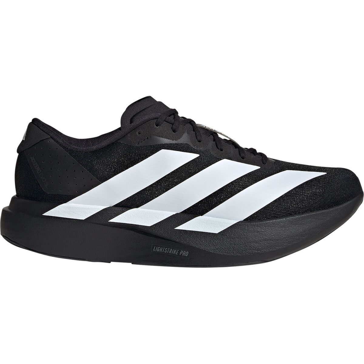 Image of Adidas Adizero Evo SL Running Shoe - Men's Core Black/Ftwr White/Core Black, 12.0