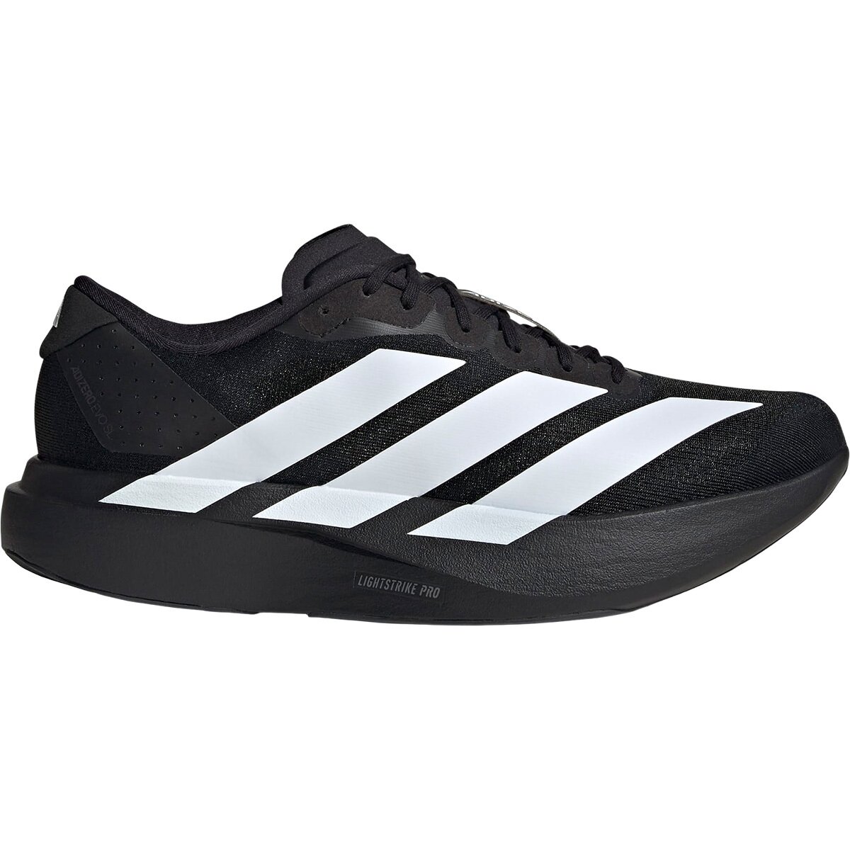 Image of Adidas Adizero Evo SL Running Shoe - Men's Core Black/Ftwr White/Core Black, 11.5