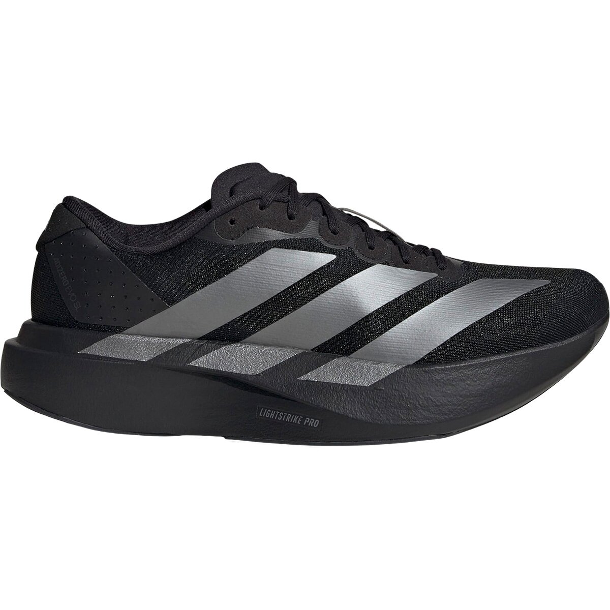 Image of Adidas Adizero Evo SL Running Shoe - Women's Core Black/Iron Metallic/Core Black, 9.5
