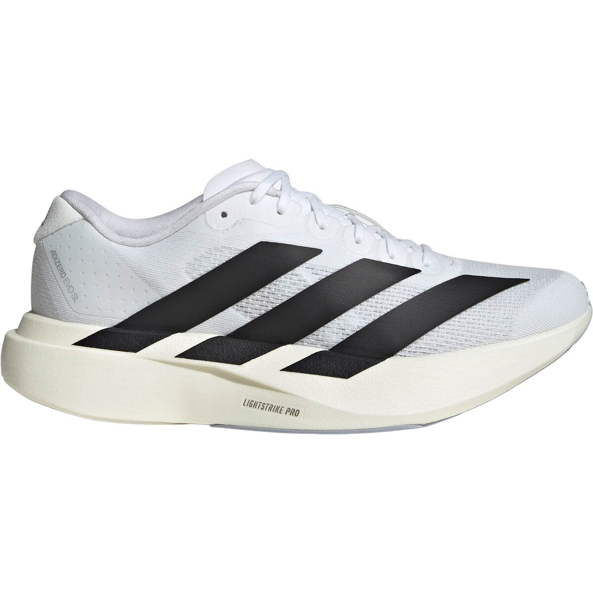 Image of Adidas Adizero Evo SL Running Shoe - Women's Ftwr White/Core Black/Ftwr White, 7.5