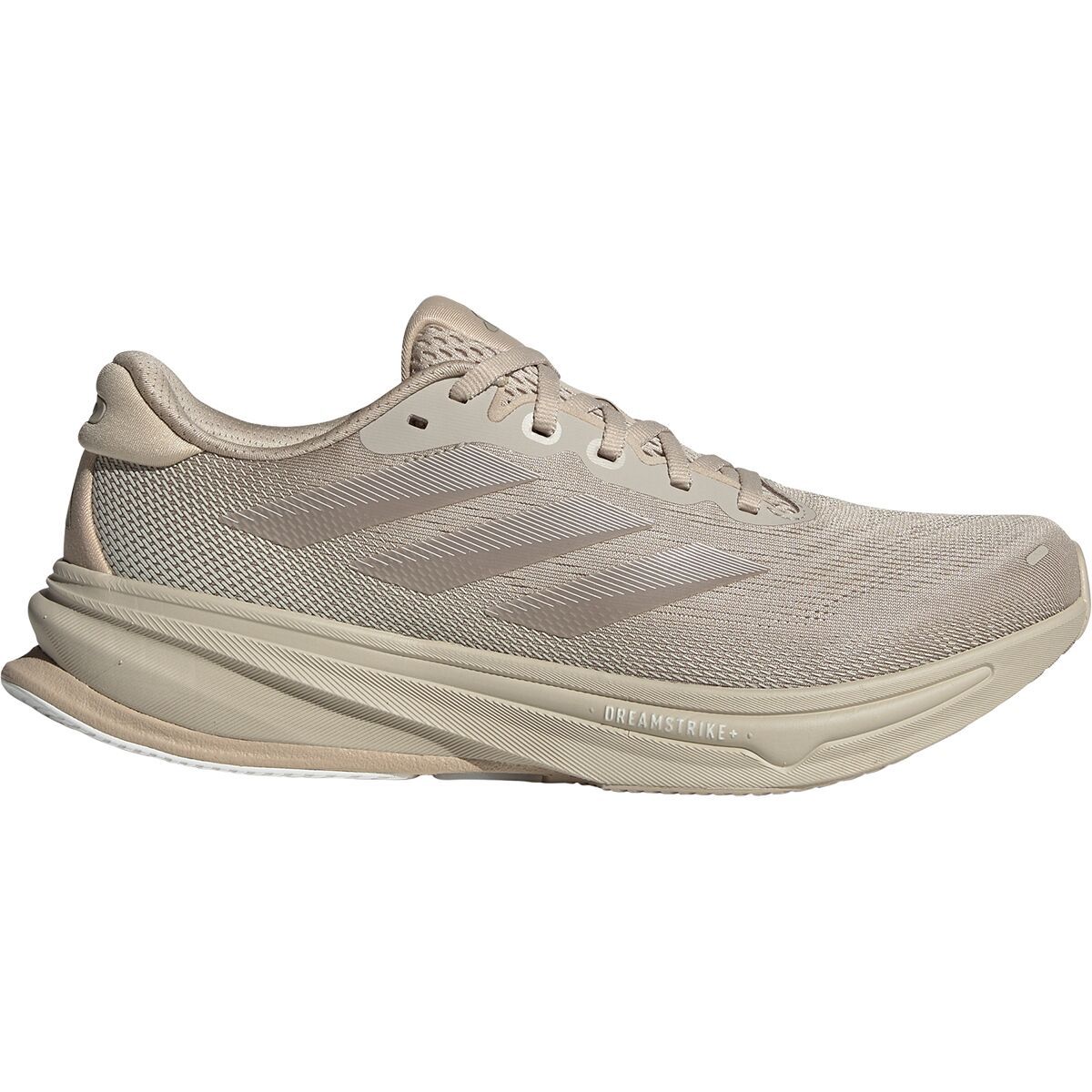 Image of Adidas Supernova Rise 2 Running Shoe - Men's Wonder Beige/Wonder Beige/Core White, 9.0