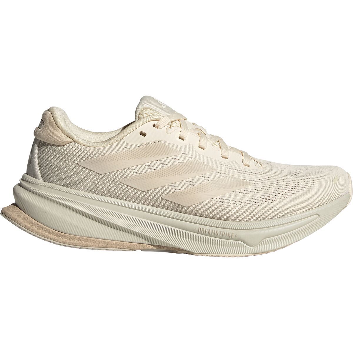 Image of Adidas Supernova Rise 2 Running Shoe - Women's Wonder White/Wonder White/Wonder Beige, 6.5