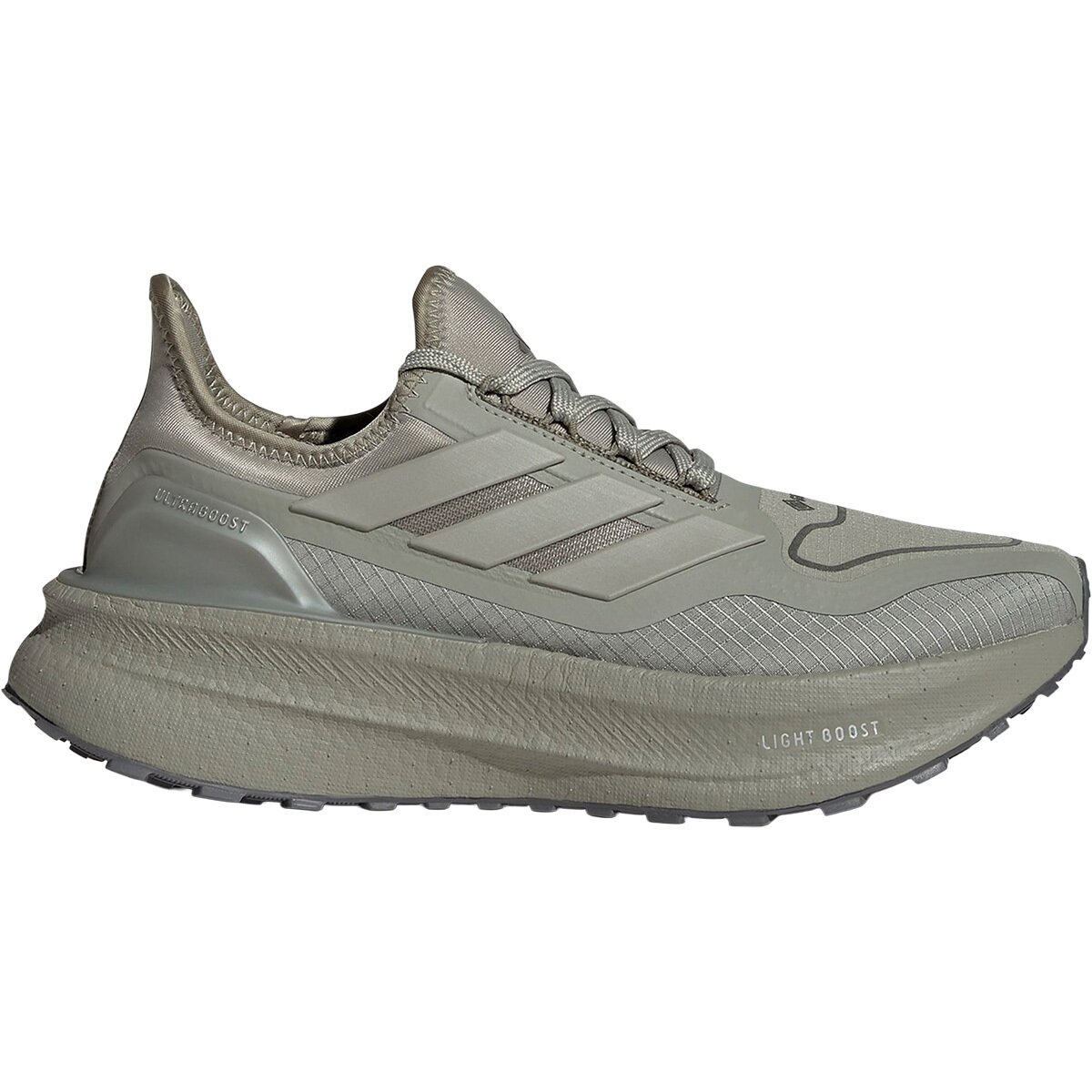 Image of Adidas Ultraboost 5 GTX Running Shoe - Women's Silver Pebble/Silver Pebble/Grey Five, 8.0