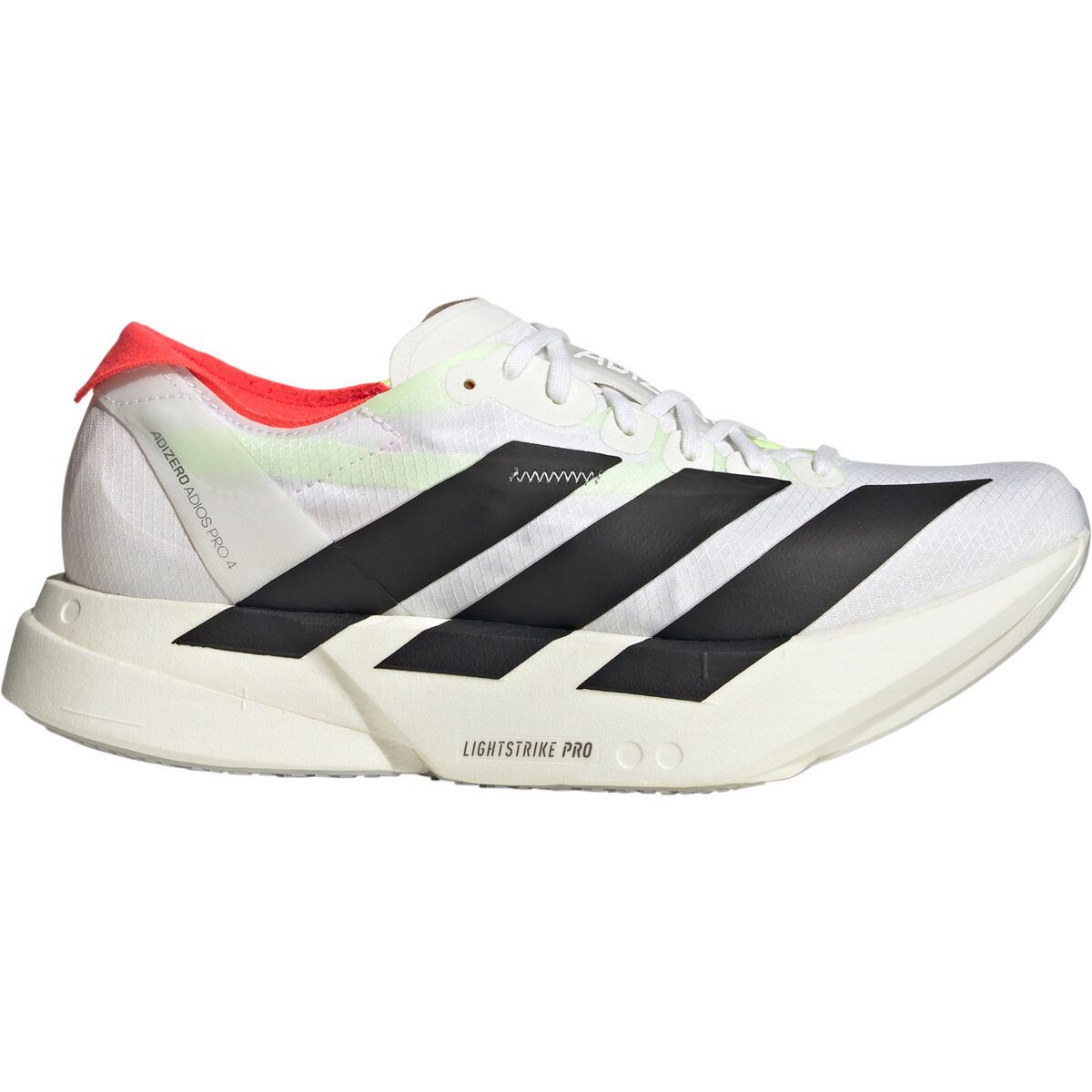 Adidas Adizero Adios Pro 4 Running shoe - Women's Ftwr White/Core Black/Silver Metallic, 9.0