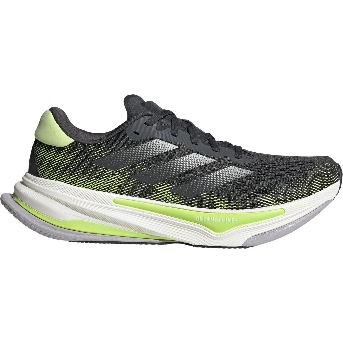 Image of Adidas Supernova Prima Running Shoe - Men's Carbon/Iron Metallic/Glory Grey, 12.0