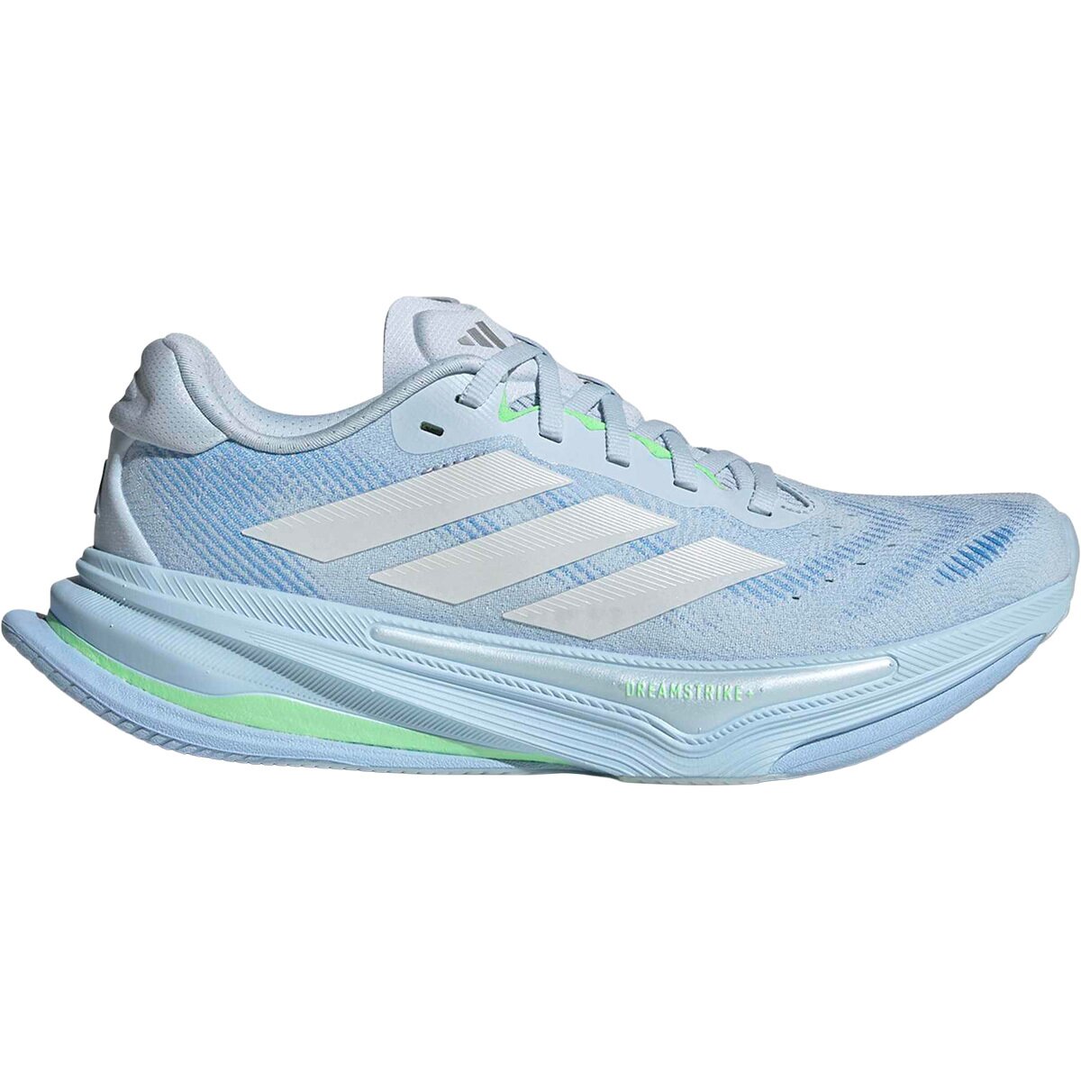Image of Adidas Supernova Prima 2 Running Shoe - Women's Crystal Sky/Crystal White/Lime Burst, 6.5