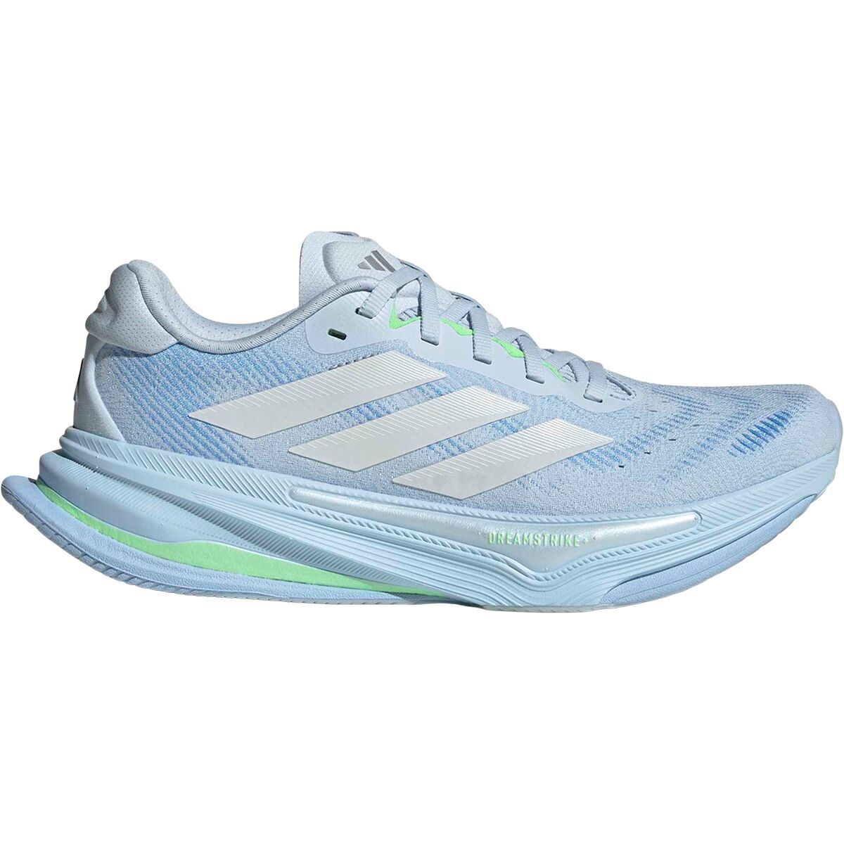 Image of Adidas Supernova Prima 2 Running Shoe - Women's Crystal Sky/Crystal White/Lime Burst, 9.0