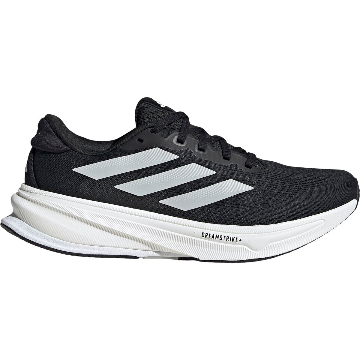 Image of Adidas Supernova Rise 2 Wide Running Shoe - Women's Core Black/Zero Metallic/Crystal White, 7.0