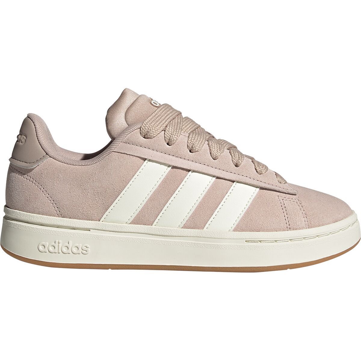 Image of Adidas Grand Court Alpha 00s Shoe - Women's Wonder Taupe/Off White/Vapour Grey, 9.0