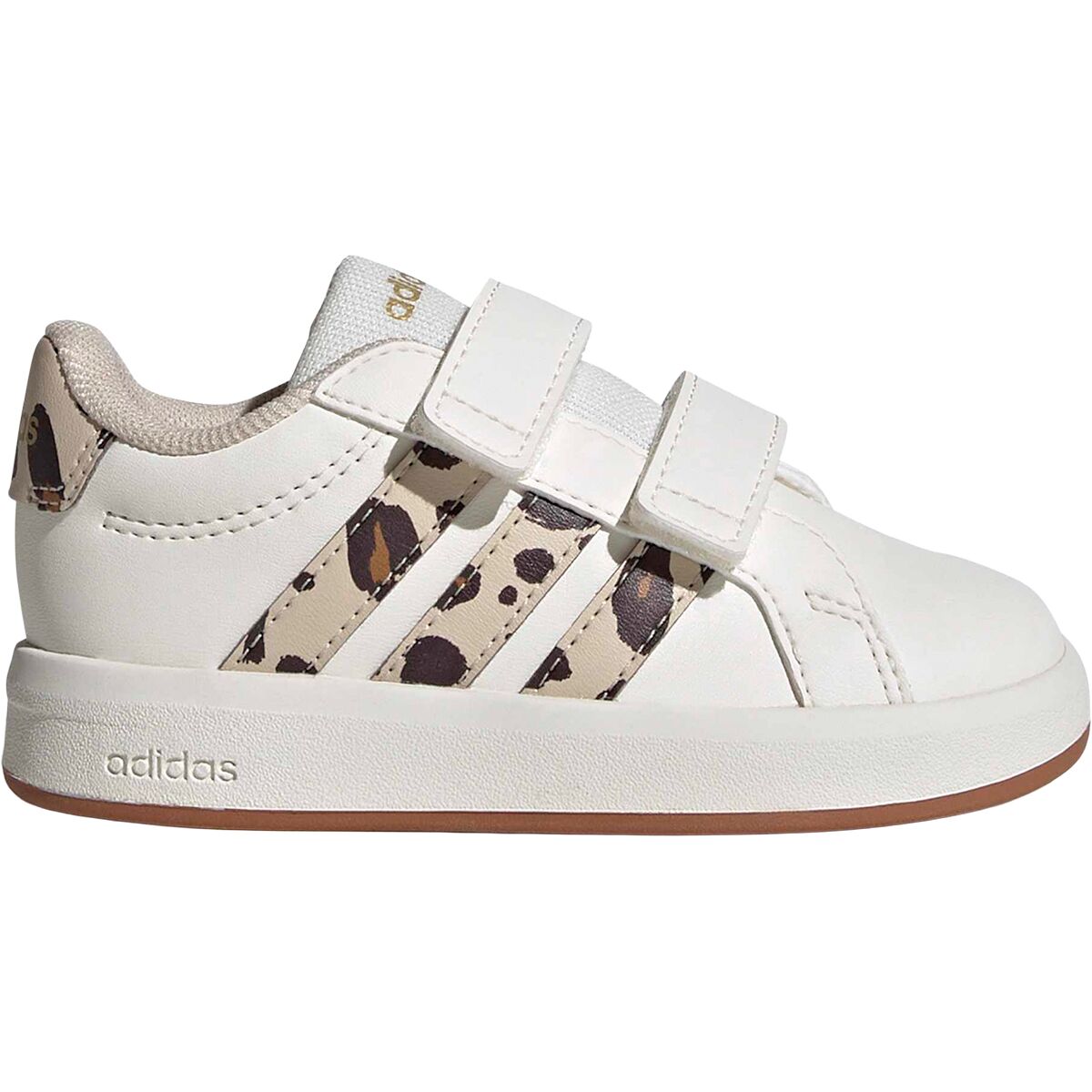 Image of Adidas Grand Court 3.0 CF Shoe - Toddlers' Crystal White/Crystal Linen, 7.0