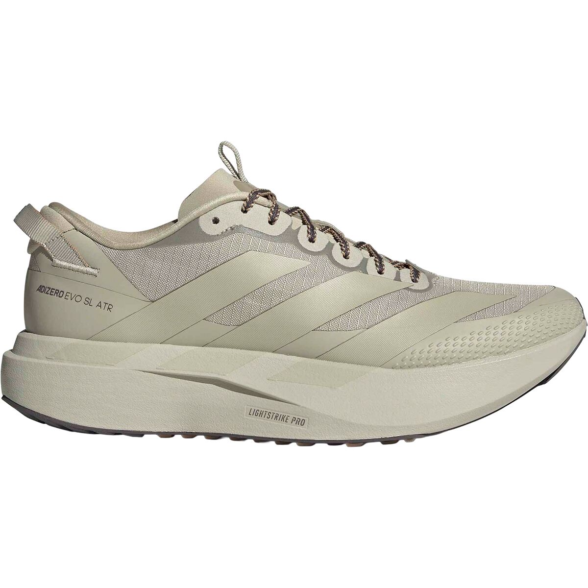 Image of Adidas Adizero Evo SL ATR Running Shoe - Men's Putty Grey/Putty Grey/Grey Strata, 11.0