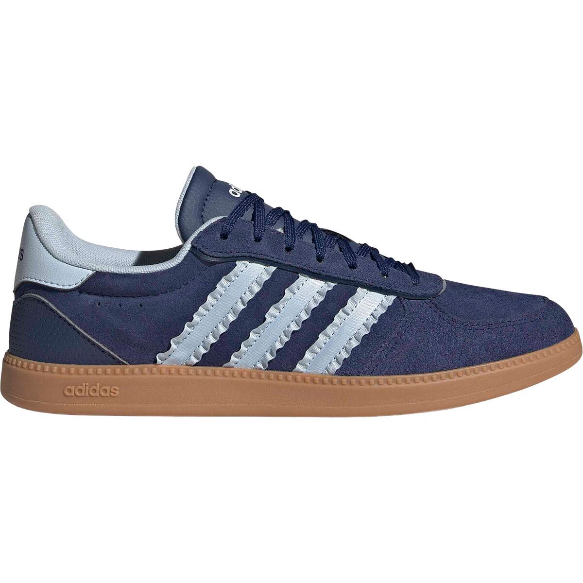 Image of Adidas Breaknet Sleek Shoe - Women's Dark Blue/Crystal Sky/GUM10, 6.5