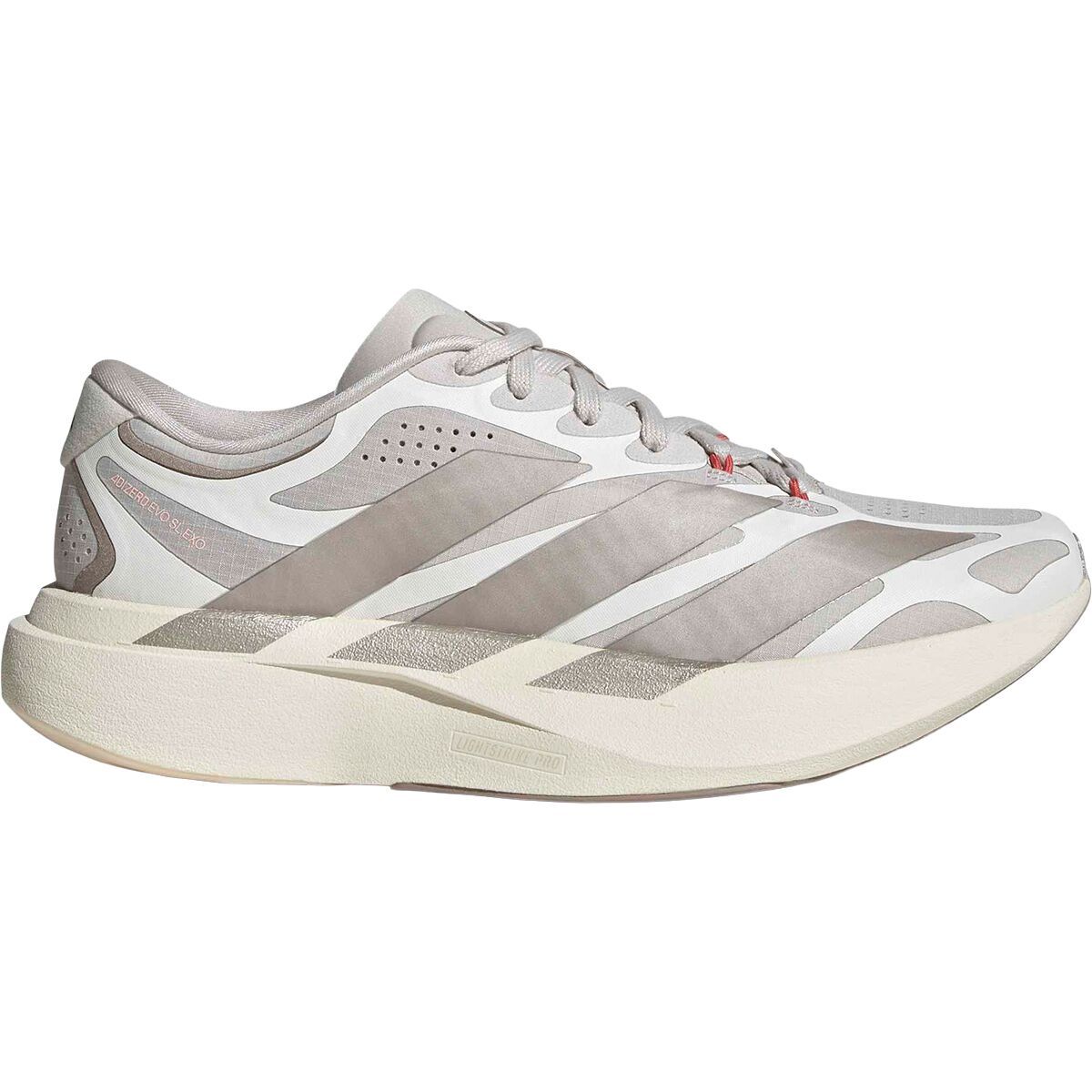 Image of Adidas Adizero Evo SL Exo Running Shoe - Women's Ftwr White/Ftwr White/Haze Coral, 7.0