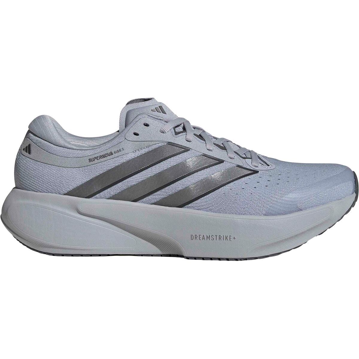 Image of Adidas Supernova Rise 3 Running Shoe - Men's Halo Silver/Iron Metallic/Grey Five, 12.0