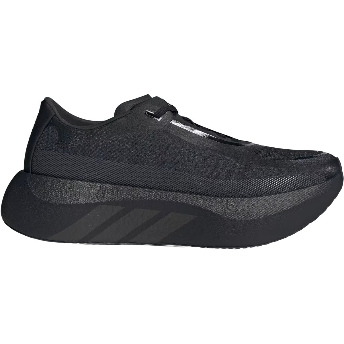Image of Adidas Hyperboost Edge Running Shoe - Men's Core Black/Carbon/Carbon, 11.5