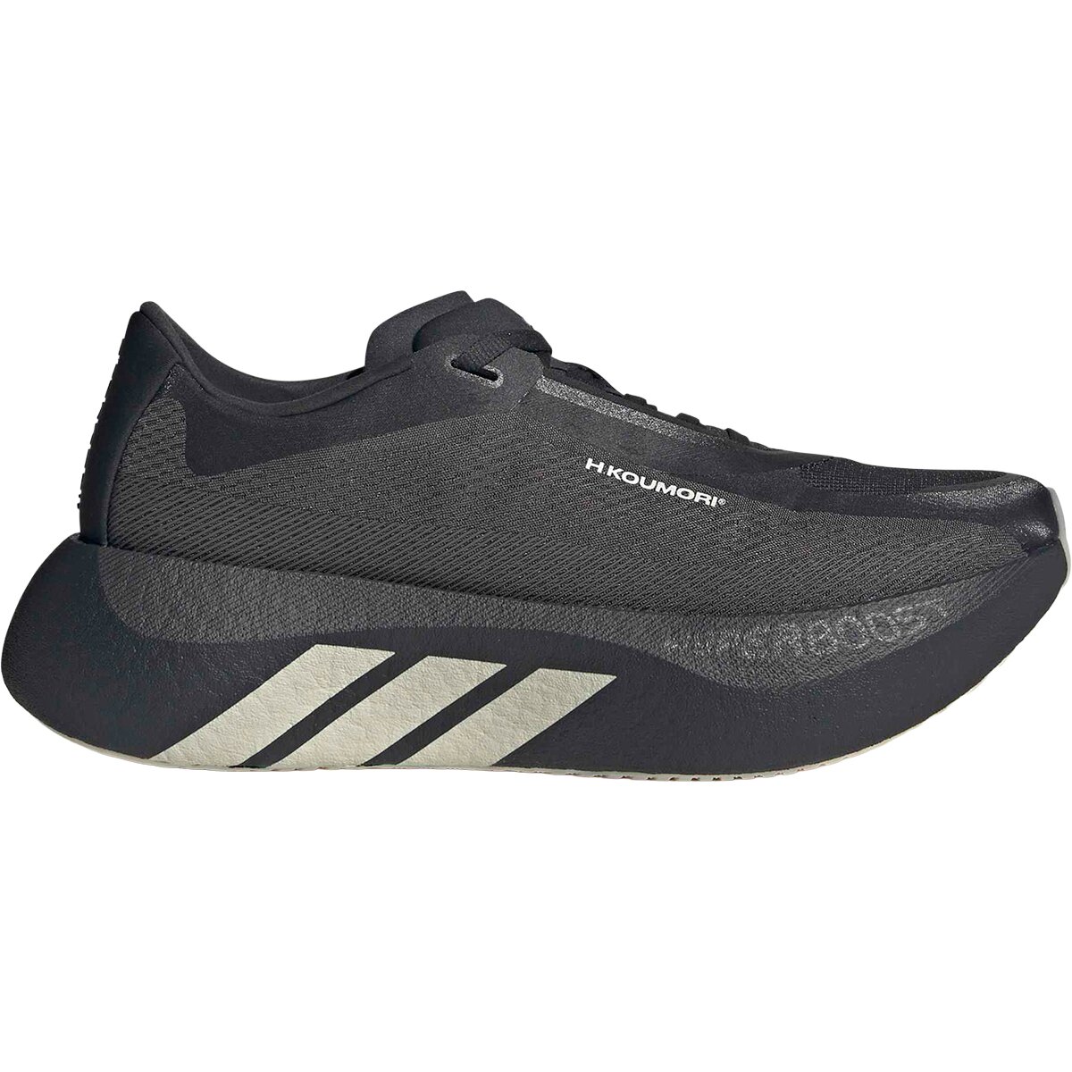 Image of Adidas Hyperboost Edge Running Shoe - Women's Charcoal/Night Grey/Alumina, 8.0