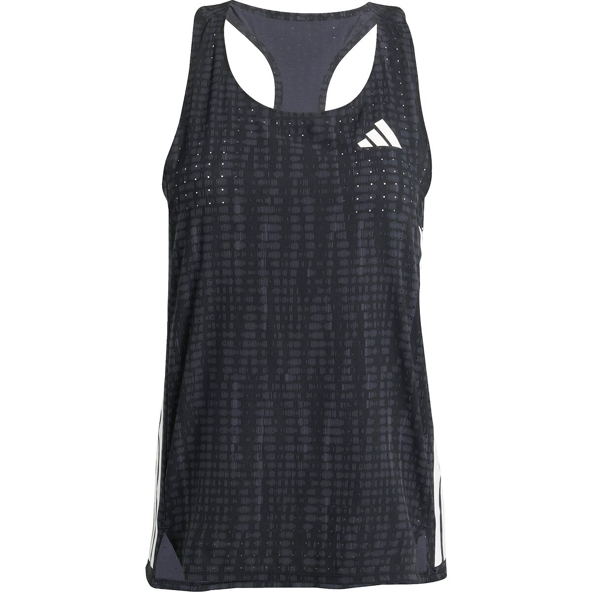 Image of Adidas Adizero Singlet - Women's Carbon/Black, L