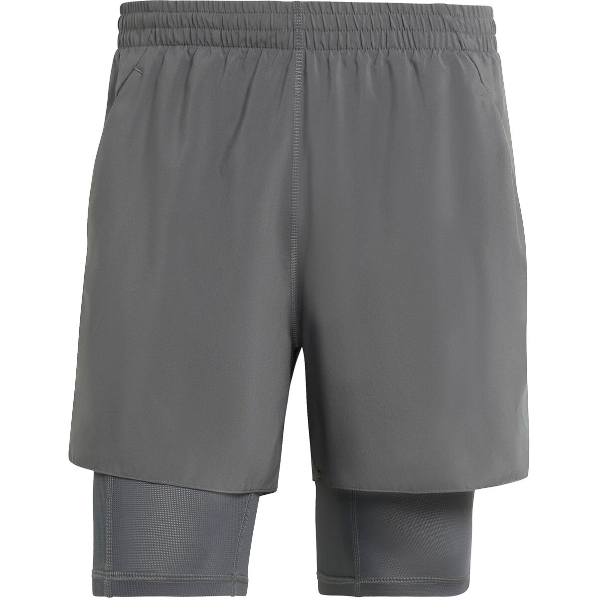 Image of Adidas Adi365 2In1 Short - Men's Grey Six, XL