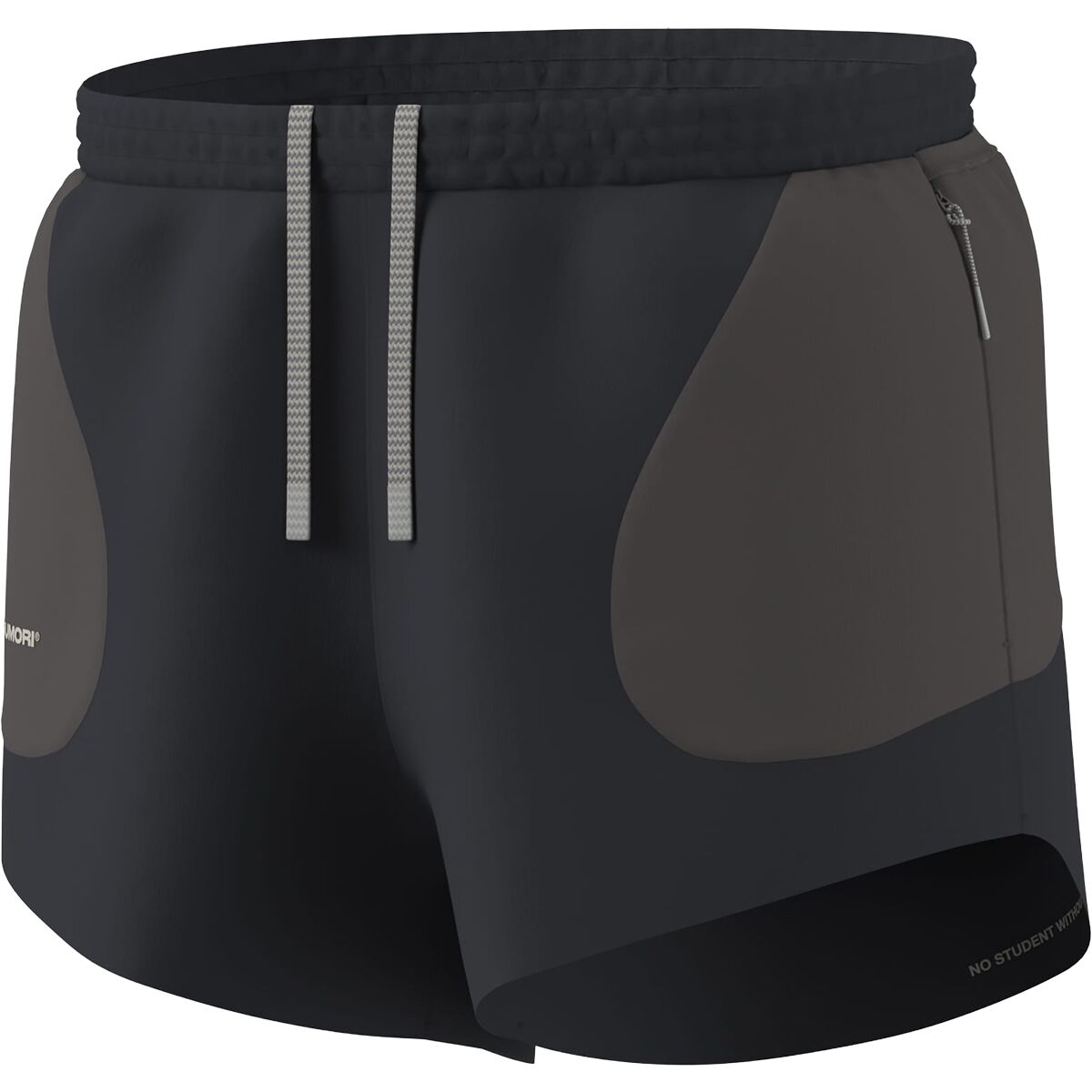 Image of Adidas Adidas Hike 5in Short - Men's Night Grey/Charcoal, XL