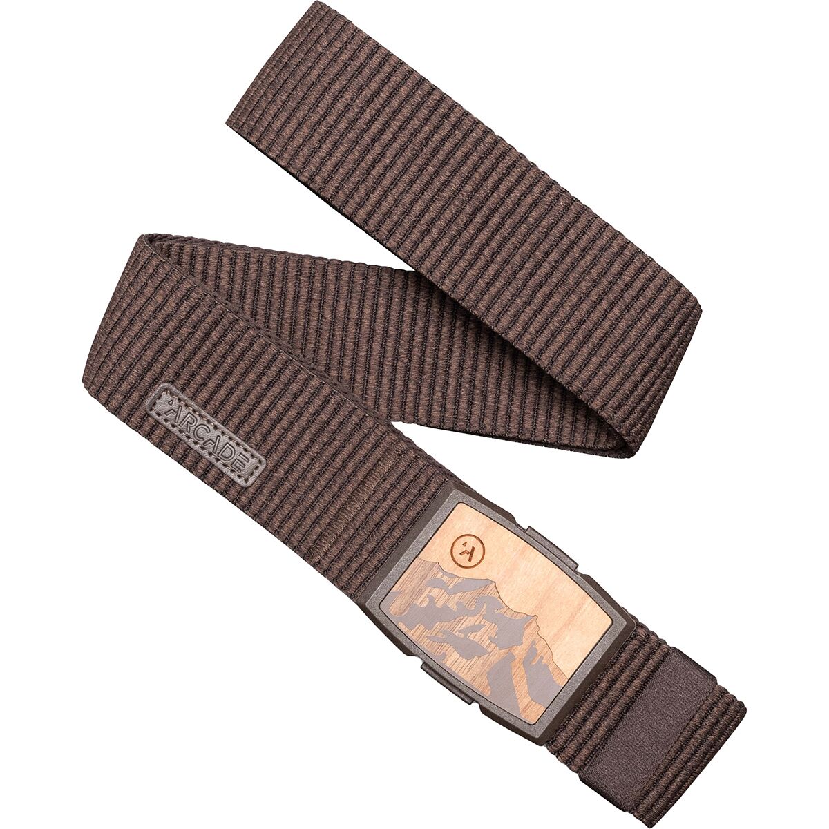 Image of Arcade Woody Belt Heather Walnut, One Size