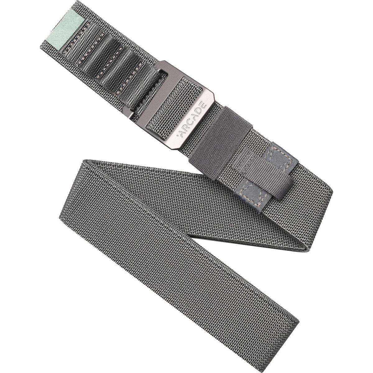 Image of Arcade Hardware Alu Belt Charcoal, M/L