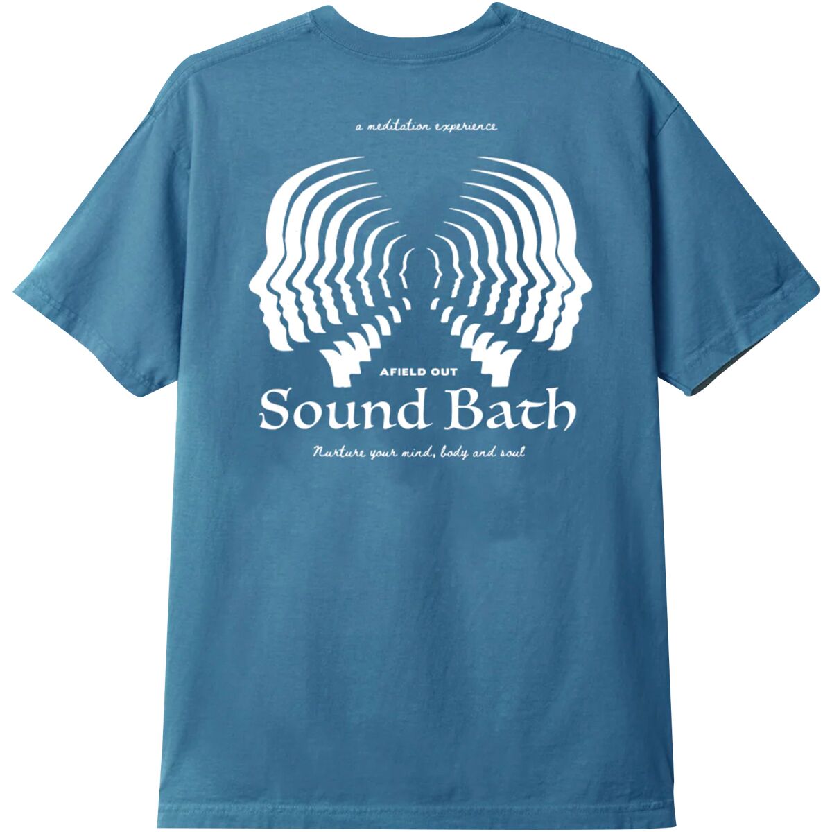 Afield Out Afield Out Sound T-Shirt - Men's Blue, M