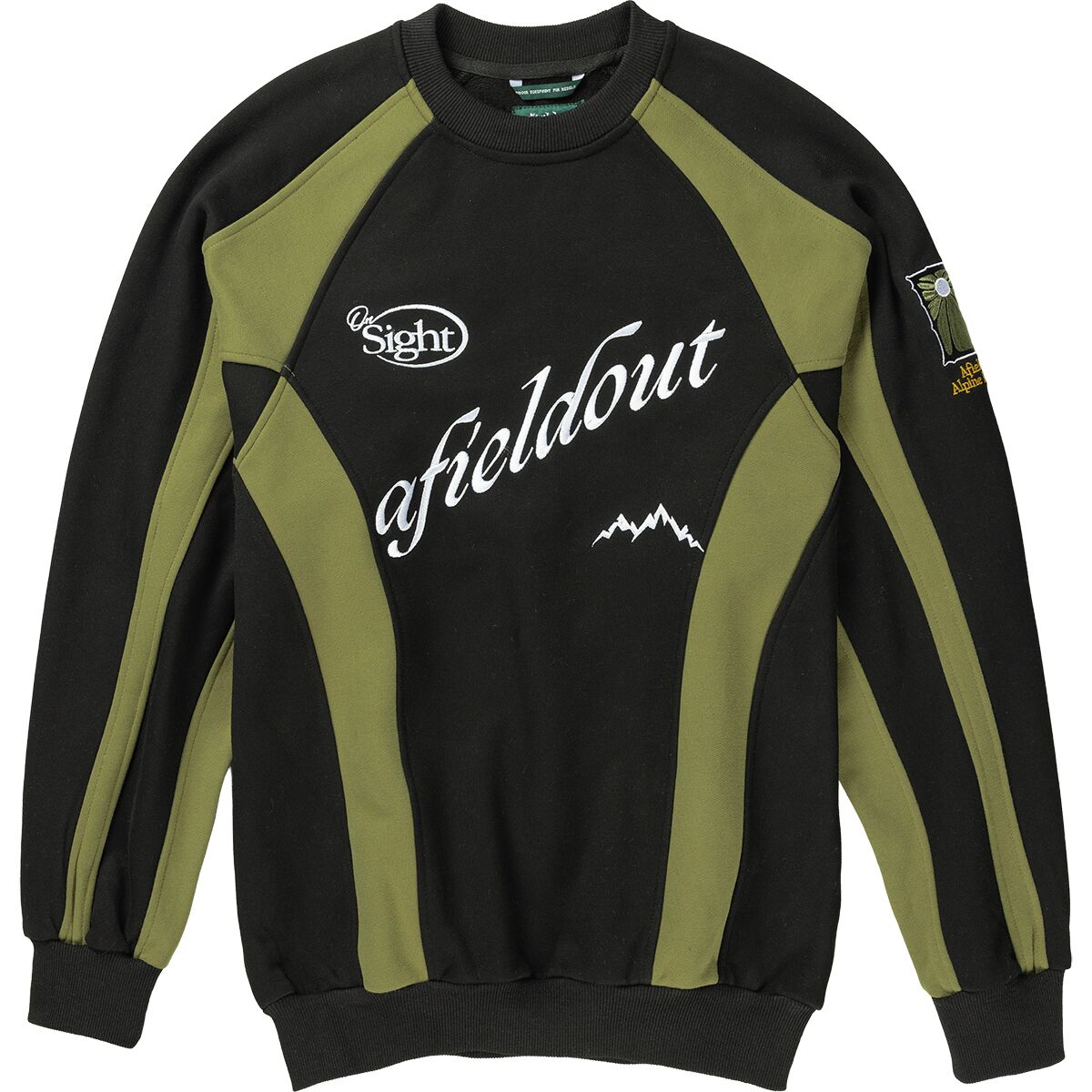 Image of Afield Out Alpine Crewneck - Men's Green, S