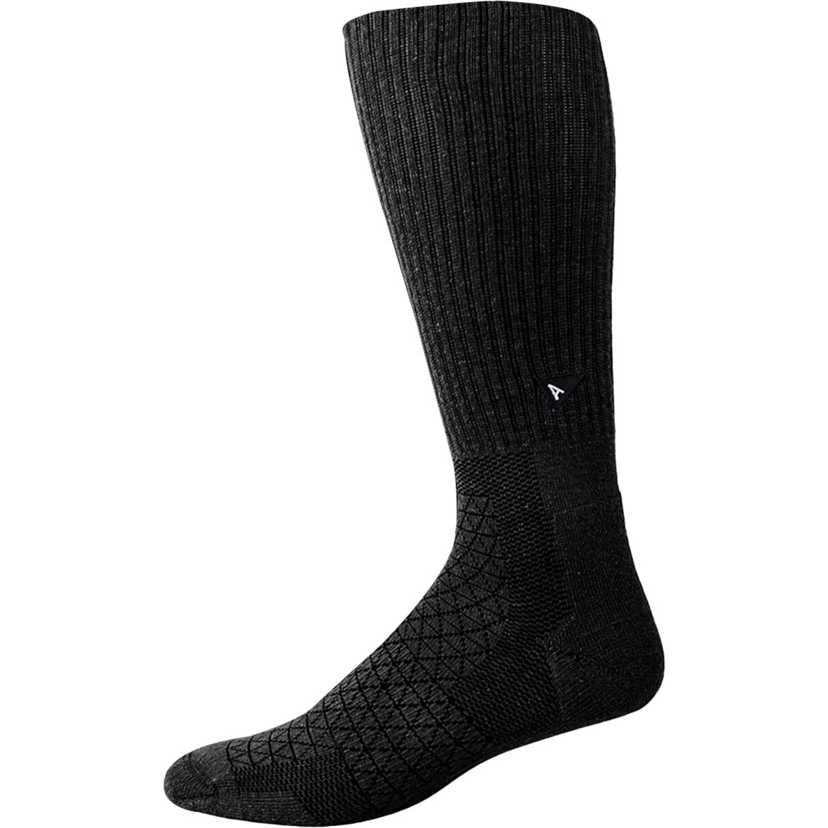 Image of Arvin Goods Performance Crew Long Sock Black, M/L