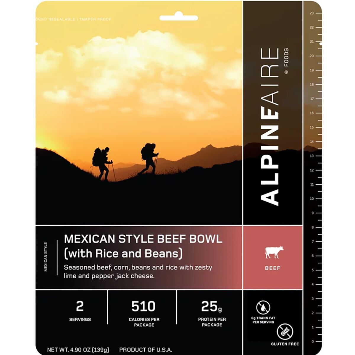 AlpineAire AlpineAire Mexican Style Beef Bowl One Color, One Size