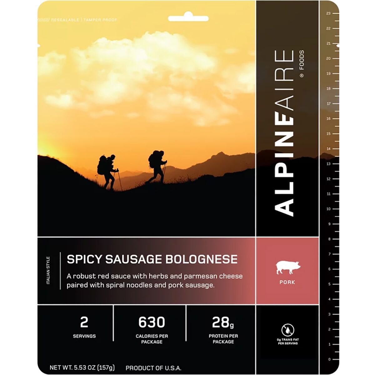 Image of AlpineAire Spicy Pasta Bolognese One Color, One Size