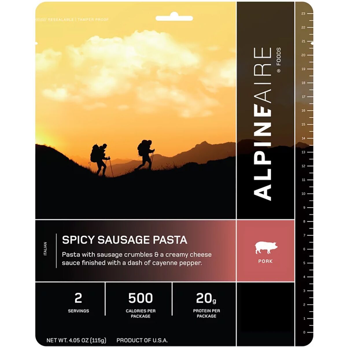 AlpineAire Spicy Sausage Pasta One Color, One Size