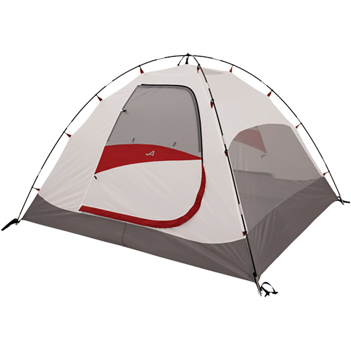 ALPS Mountaineering Meramac 6  Tent: 6-Person 3-Season Glacier Gray/Molten Lava, One Size
