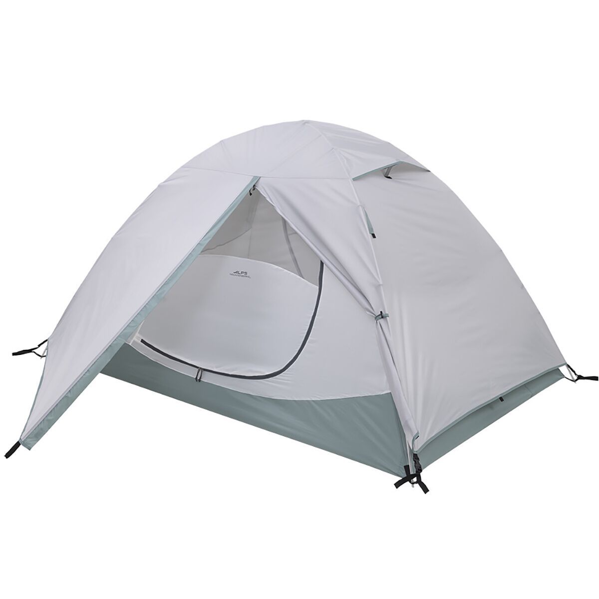 ALPS Mountaineering Felis 2 Tent: 2-Person 3-Season Gray/Iceberg Green
