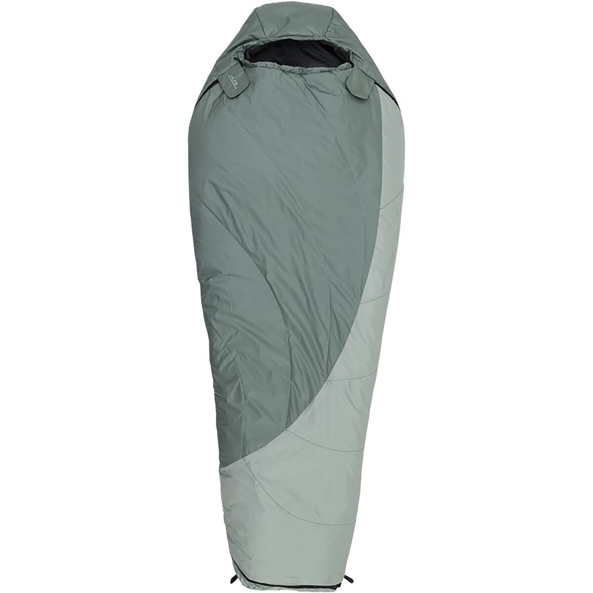 Image of ALPS Mountaineering Genesis Sleeping Bag: 0F Synthetic Iceberg Green/Spruce, Regular
