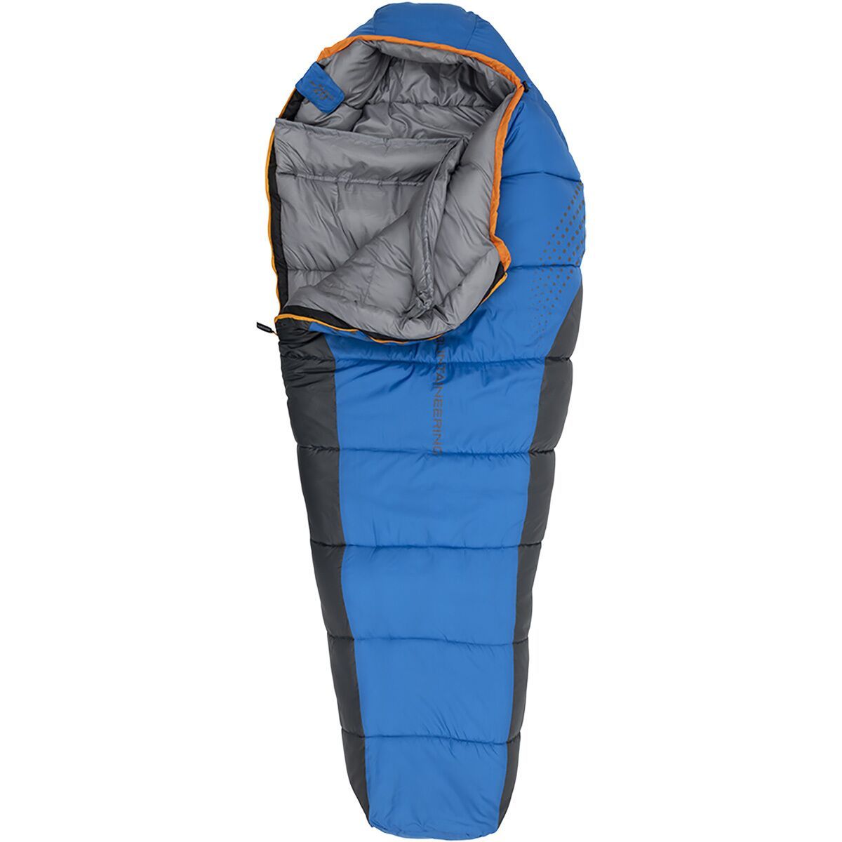 ALPS Mountaineering Blaze 0 Sleeping Bag: 0F Synthetic Bright Blue/Charcoal, Reg