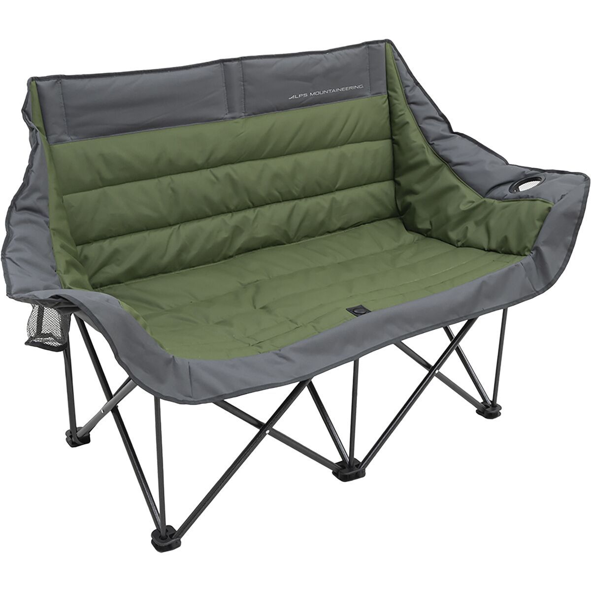 Image of ALPS Mountaineering Insulated Loveseat Chair Green/Charcoal, One Size