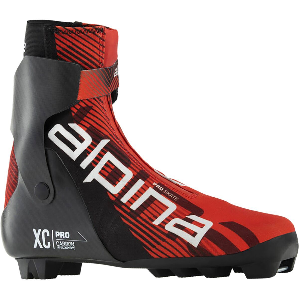 Image of Alpina Pro Skate Boot - 2024 Red/White/Black, 40.5