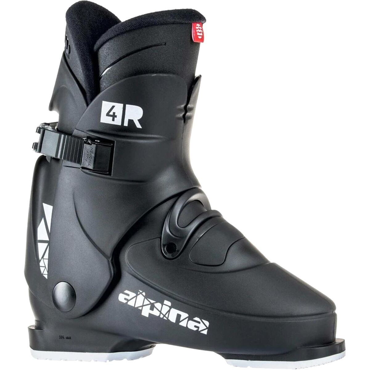 Image of Alpina R4.0 Rear Entry Ski Boots 2026 Black, 25.5