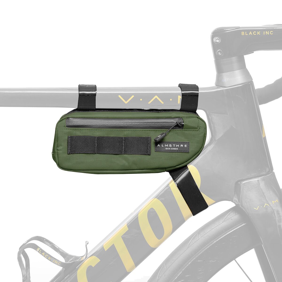 Image of ALMSTHRE Compact Frame Bag Hunter Green, One Size