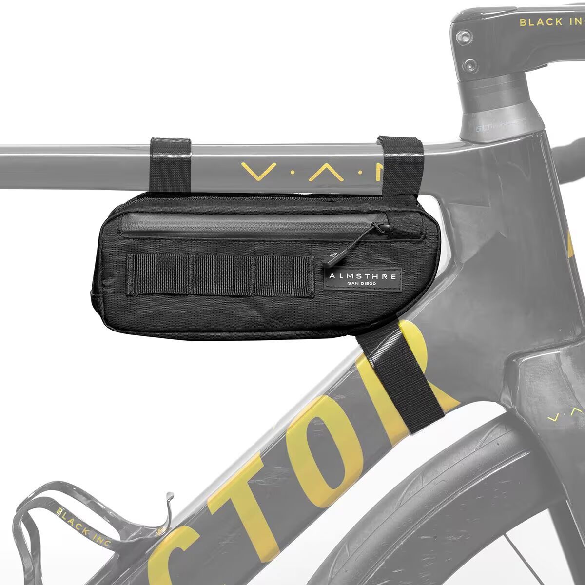 Image of ALMSTHRE Compact Frame Bag Midnight Black, One Size