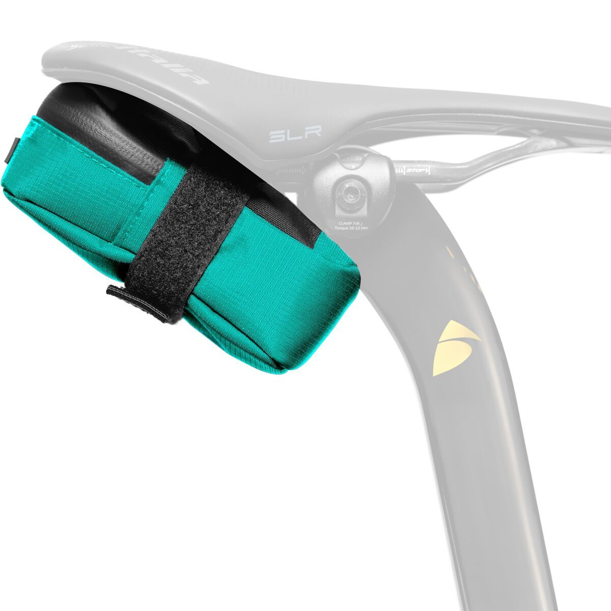 Image of ALMSTHRE Signature Saddle Bag Aqua, One Size