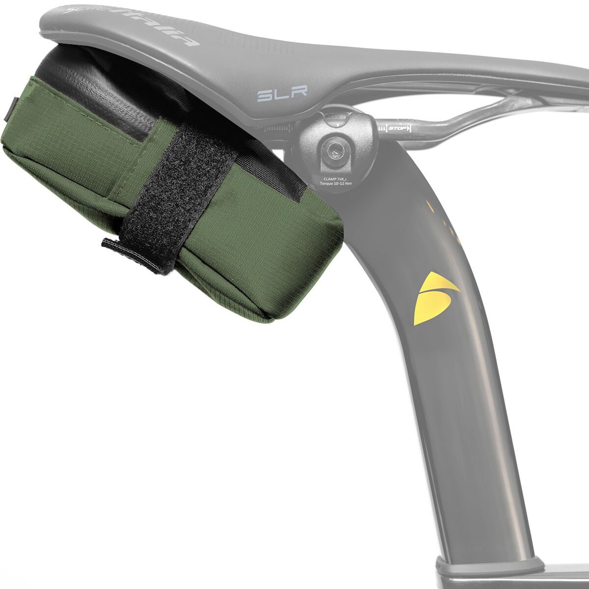 Image of ALMSTHRE Signature Saddle Bag Hunter Green, One Size