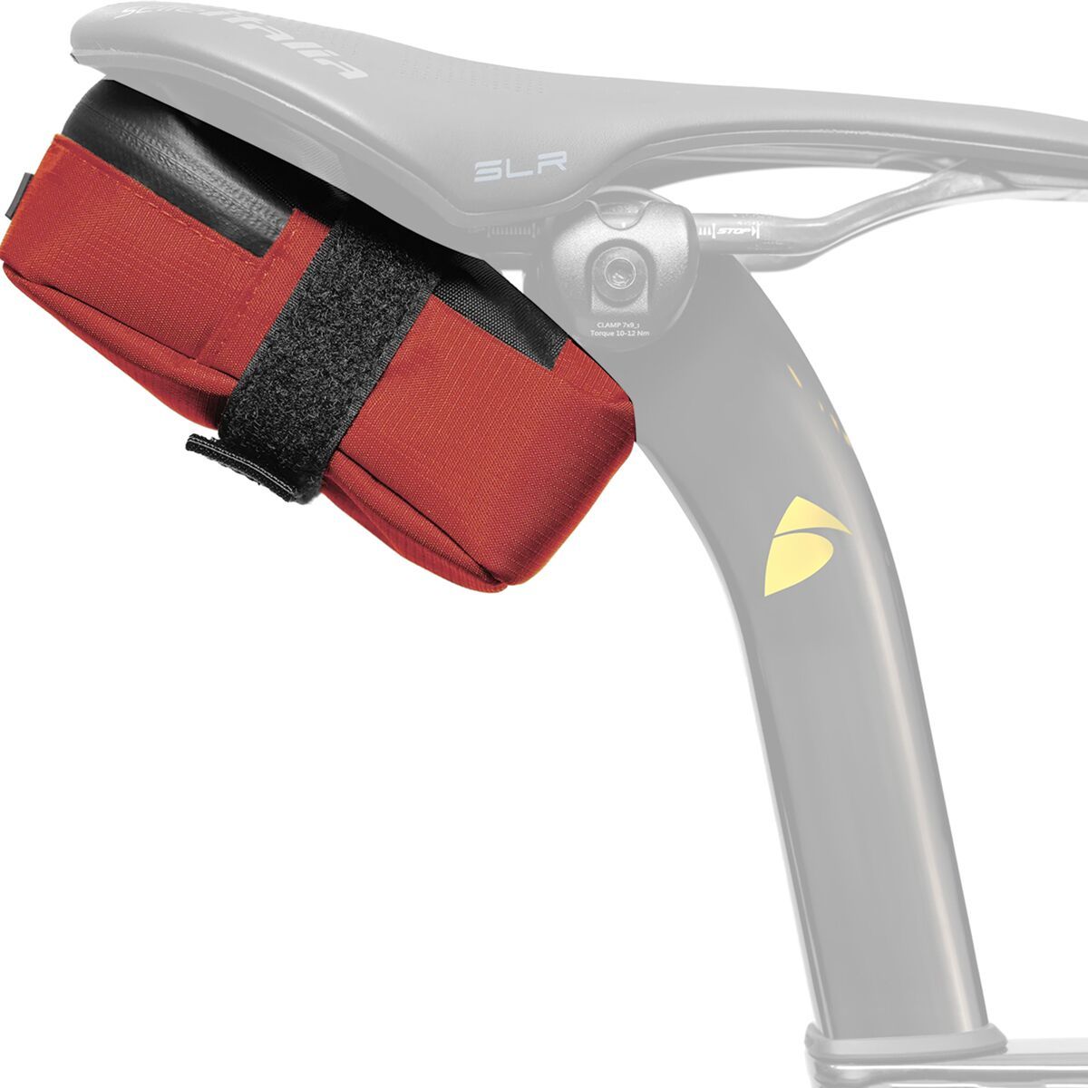 Image of ALMSTHRE Signature Saddle Bag Rust Red, One Size