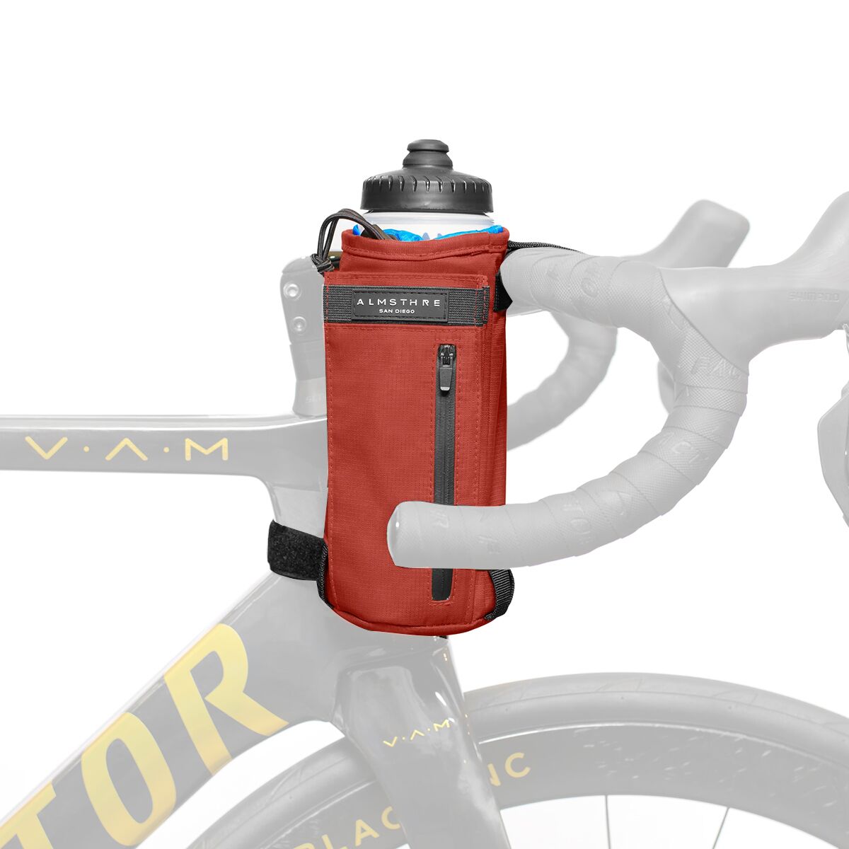 Image of ALMSTHRE Stem Feed Bag Rust Red, One Size