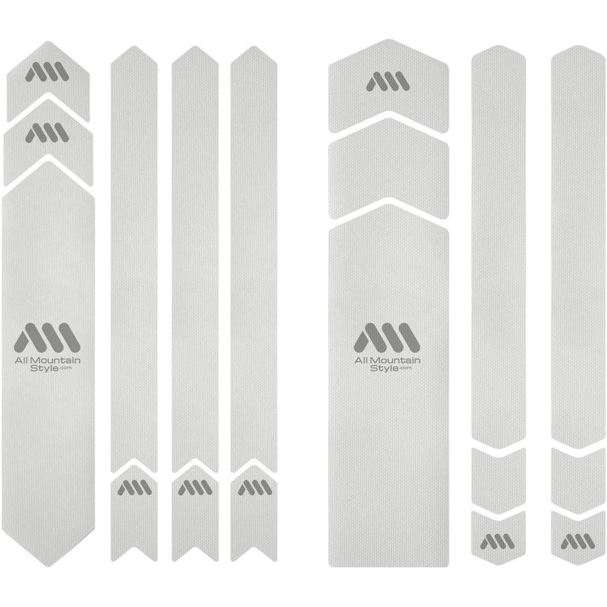 Image of All Mountain Style Honeycomb Frame Guard XXL Clear/Silver, One Size