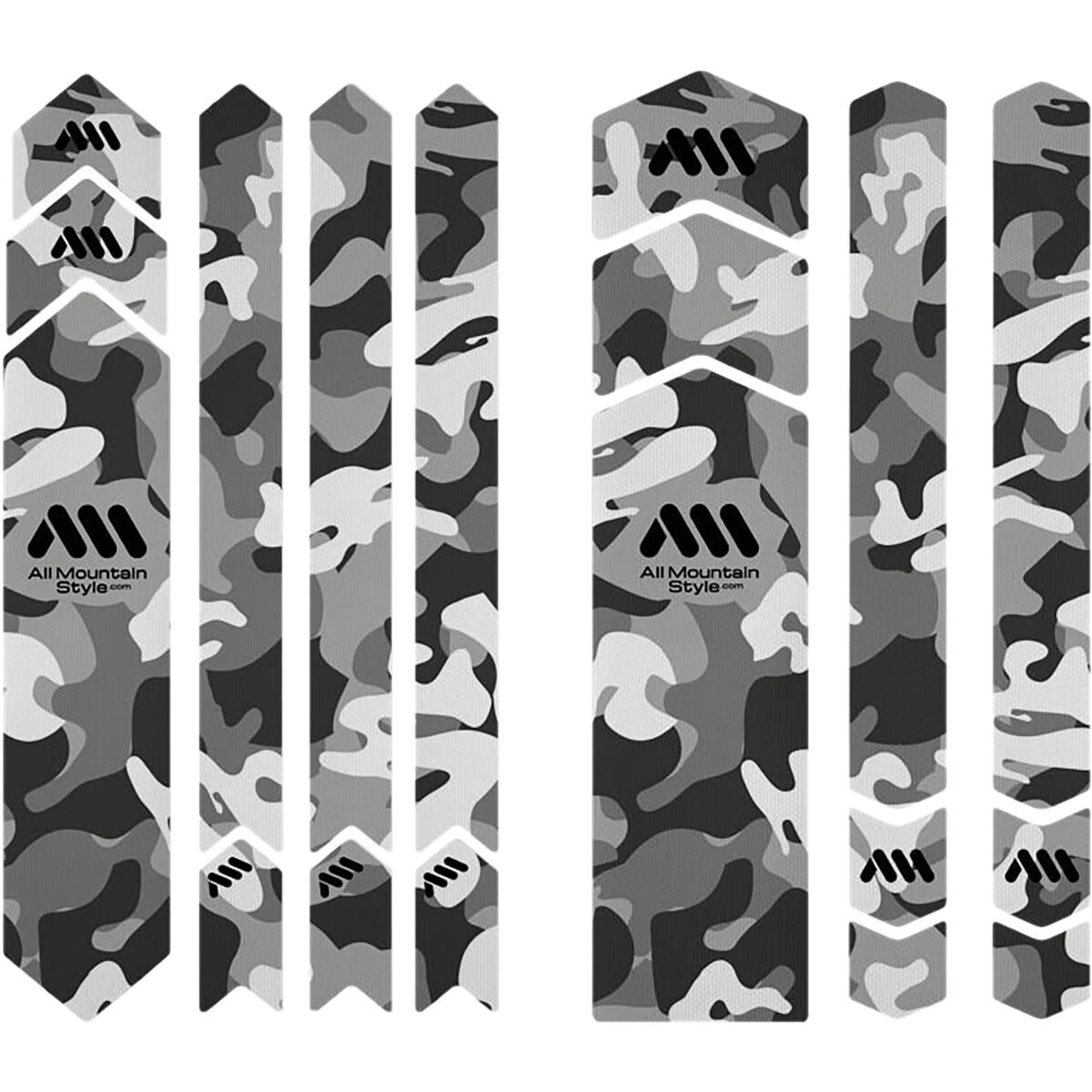 Image of All Mountain Style Honeycomb Frame Guard XXL Clear/Camo, One Size