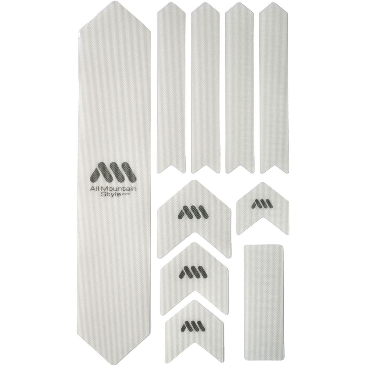 Image of All Mountain Style Honeycomb Frame Guard XL Clear/Silver, One Size