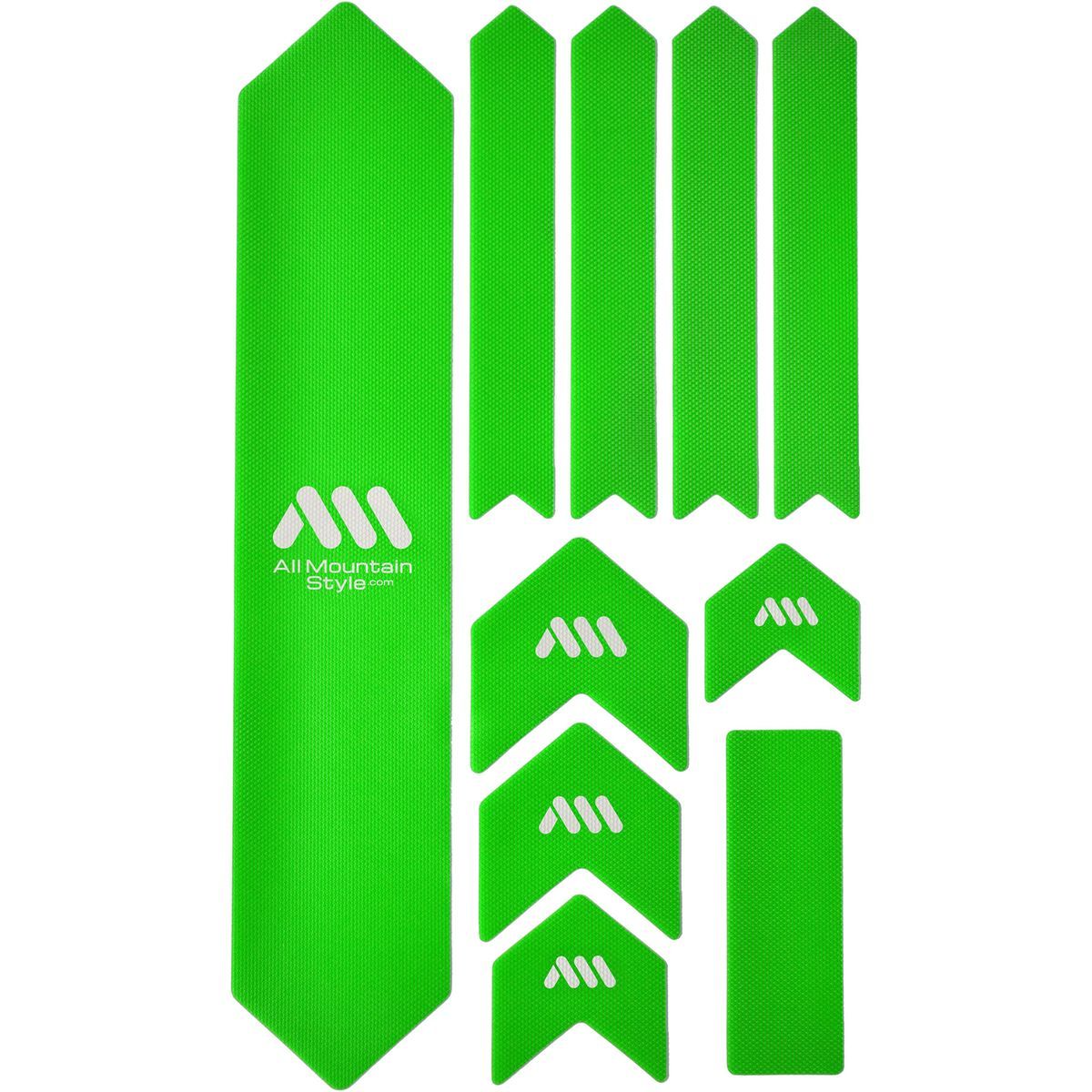 Image of All Mountain Style Honeycomb Frame Guard XL Green/White, One Size